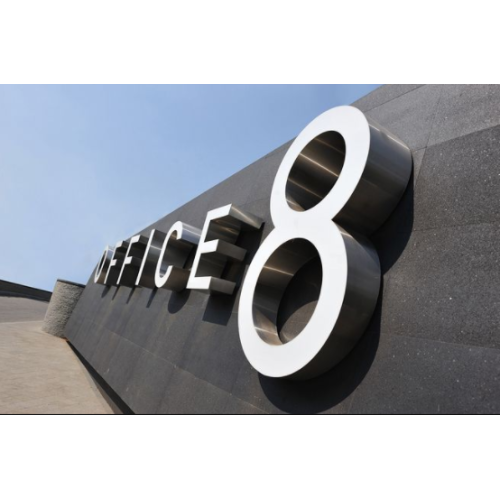 Illuminated Office Signage Borderless letter signs Manufactory